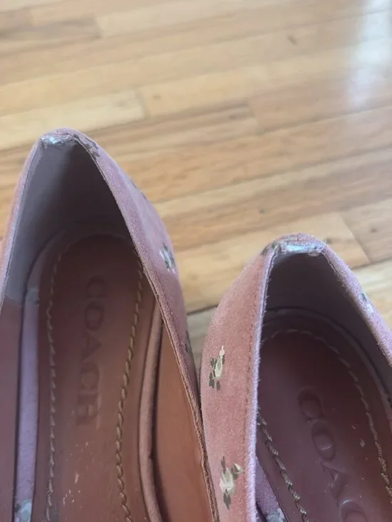 Coach Seude Pump With Prairie Print - Picture 5 of 10